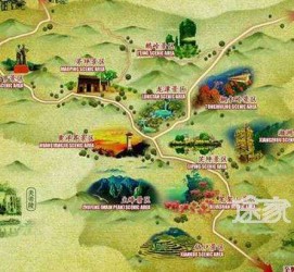 玉林景点地图(长沙景点地图)